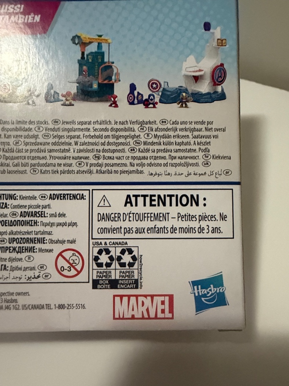 Marvel Stunt Squad Iron Man vs M.O.D.O.K. Kids Toy - Red/Gold/Grey etc. - Picture 11 of 12